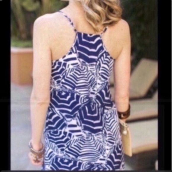 Lilly Pulitzer Oh Cabana Boy 100% Silk Slip Dress - Picture 3 of 7